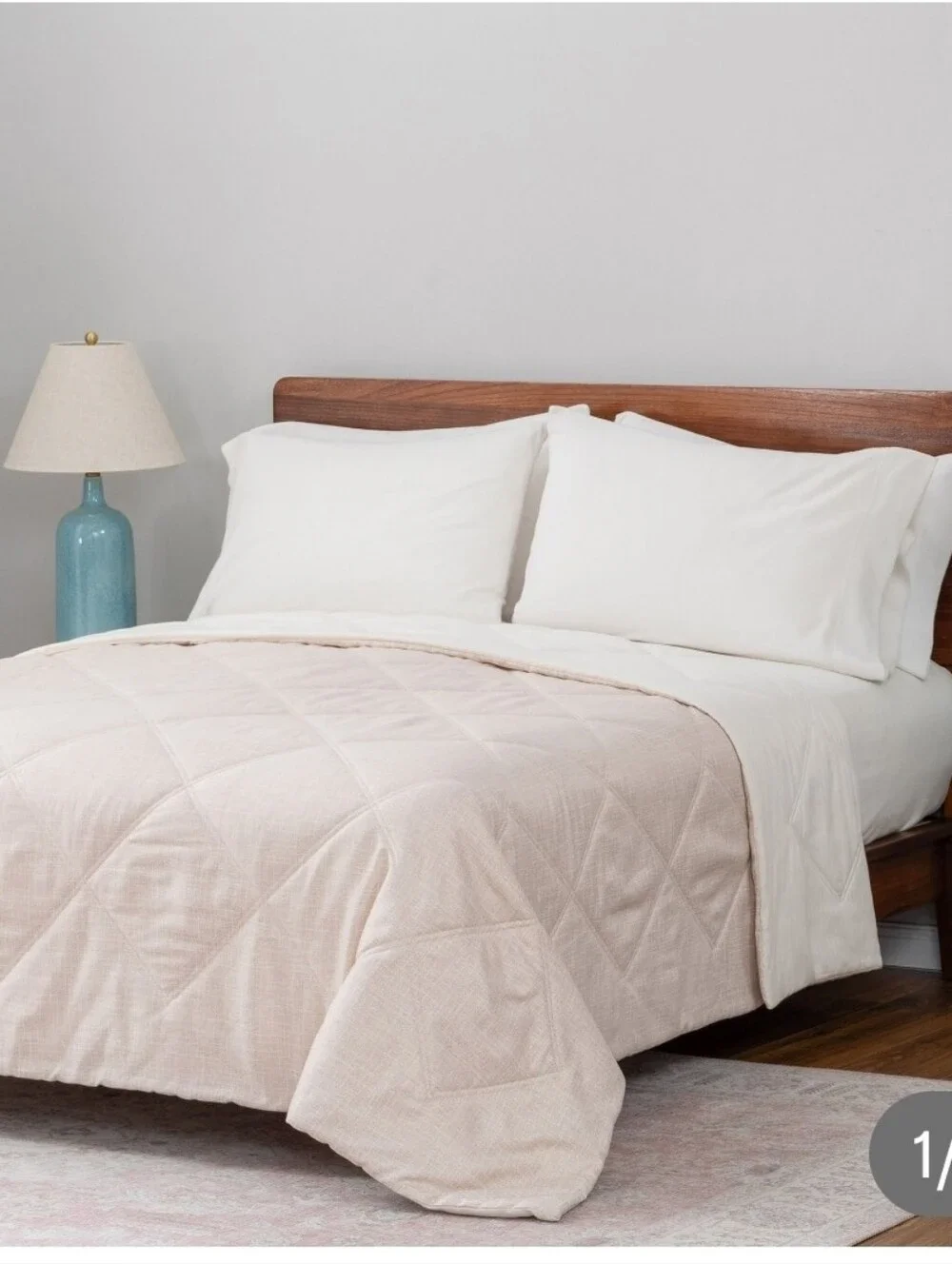 (Ew)Berkshire  Herringbone Microfiber Dawn Comforter
